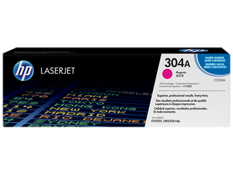 Hình của HP 304A Magenta Original LaserJet Toner Cartridge(CC533A)