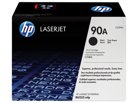 Hình của HP 90A Black Original LaserJet Toner Cartridge (CE390A)