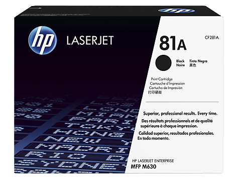 Hình của HP 81A Black Original LaserJet Toner Cartridge (CF281A)