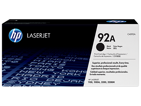 Hình của HP 92A Black Original LaserJet Toner Cartridge(C4092A)