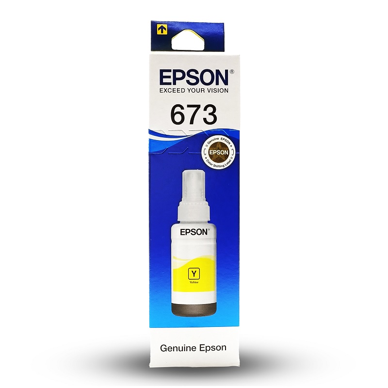 Mực in Epson T673 Yellow Ink Bottle (C13T673400)