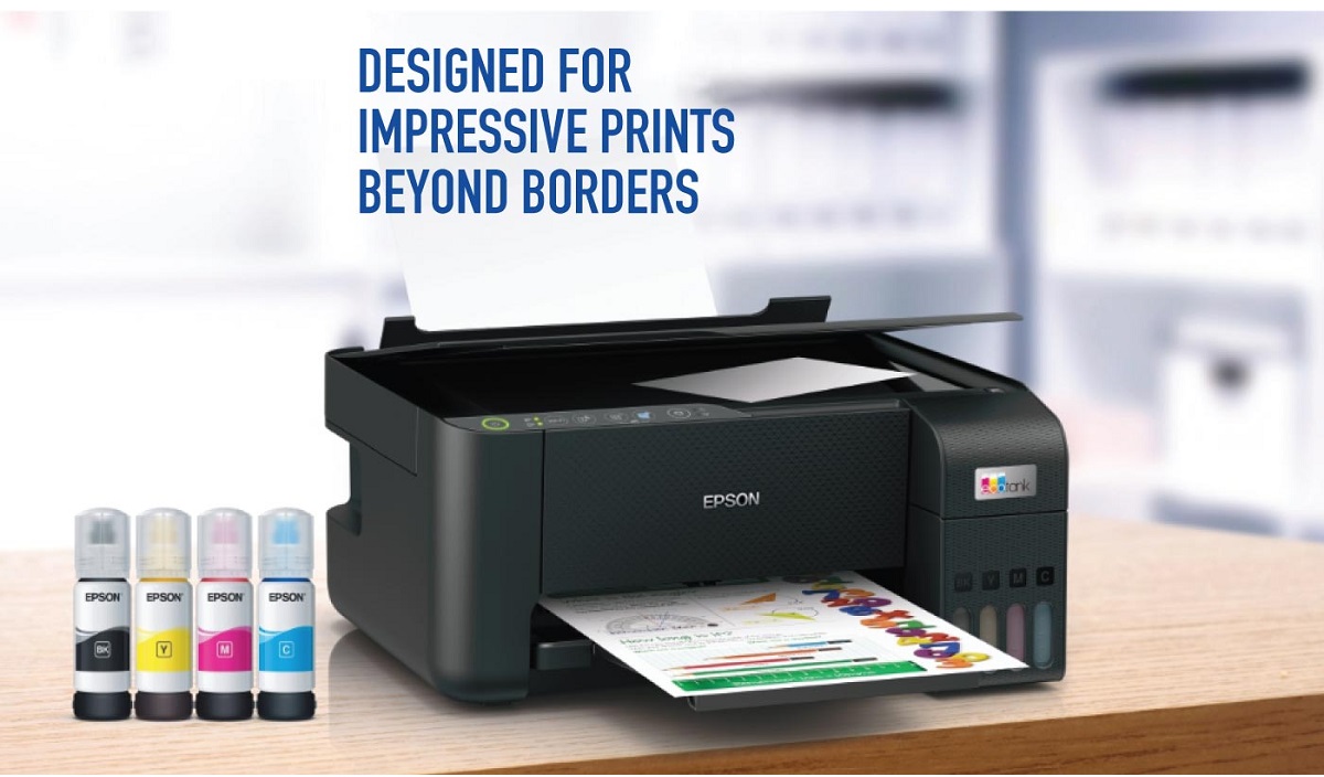 Máy in phun màu đa năng Epson EcoTank L3210 – In, Scan, Copy, tiết kiệm mực, chính hãng