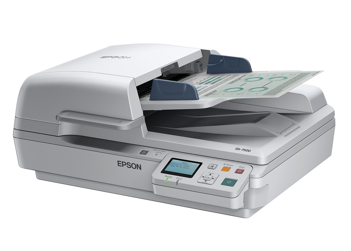 Máy scan Epson WorkForce DS-7500 – Khổ A4, scan 2 mặt, tốc độ cao, chính hãng