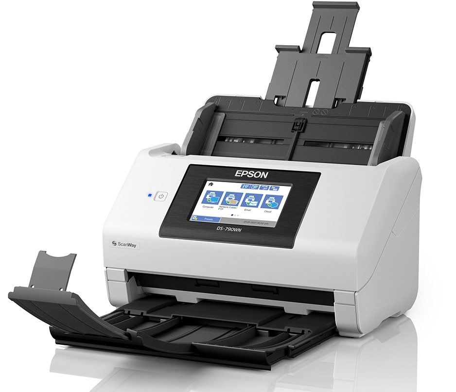 Máy scan Epson WorkForce DS-790WN – A4, quét 2 mặt tự động, màn hình cảm ứng, chính hãng