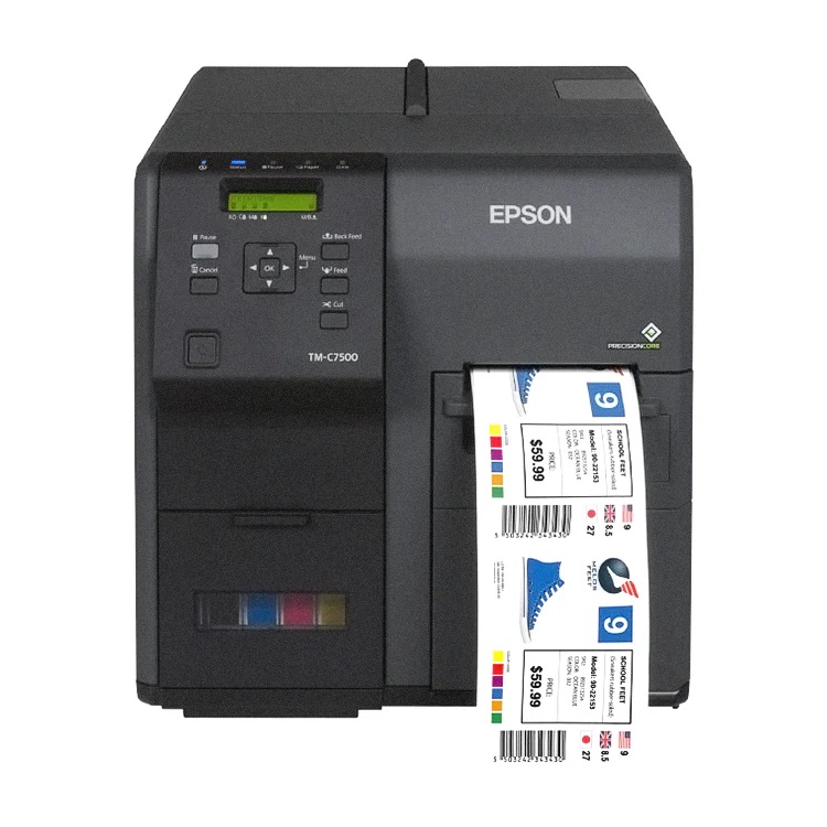 Máy in nhãn màu Epson ColorWorks C7510 Inkjet Colour Label Printer – In nhanh, bền màu, chính hãng