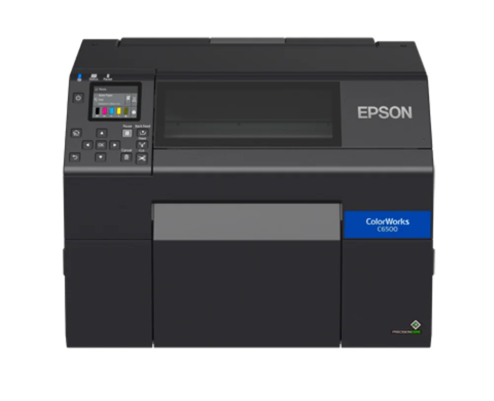Máy in nhãn màu Epson ColorWorks C6550A – Tích hợp Auto-Cutter, chính hãng
