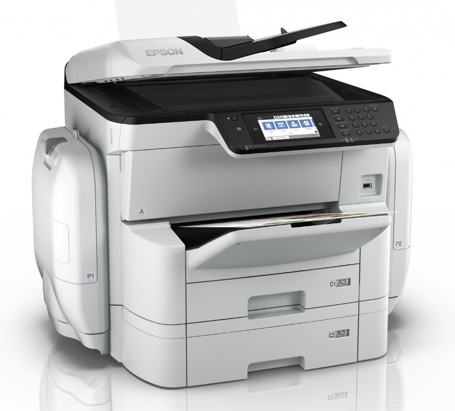 Máy in phun màu đa năng Epson WorkForce Pro WF-C869R – In A3, Duplex, chính hãng