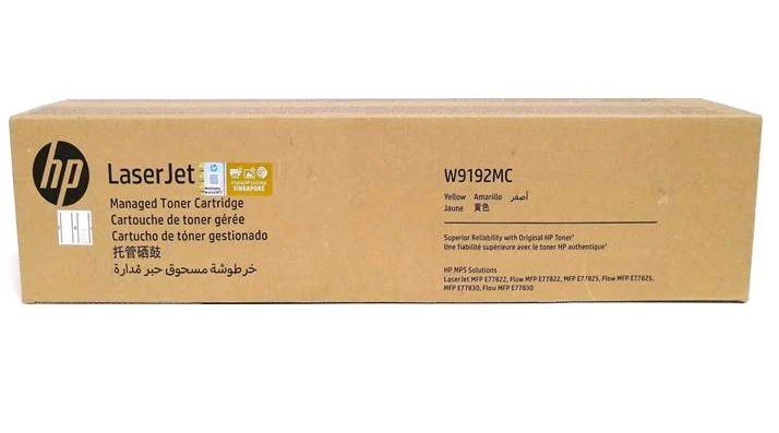 Hình của HP W9192MC Yellow Managed LaserJet Toner (W9192MC)