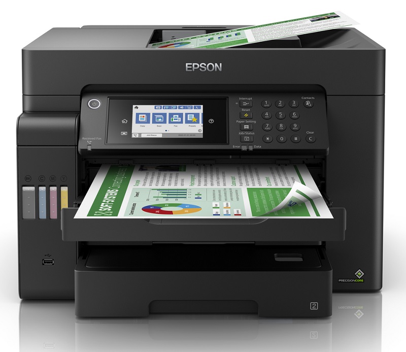 Máy in phun màu đa năng Epson EcoTank L15150 – A3 Wi-Fi, in 2 mặt tự động, Scan – Copy – Fax, chính hãng