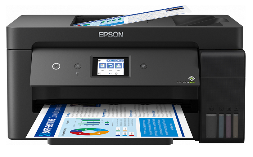Máy in phun màu đa năng Epson EcoTank L14150 – A3+ Wi-Fi, in 2 mặt tự động, in khổ rộng, Scan – Copy – Fax, chính hãng