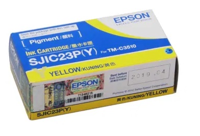 Hình của Mực in Epson SJIC23P Yellow Ink Cartridge (C33S020586)